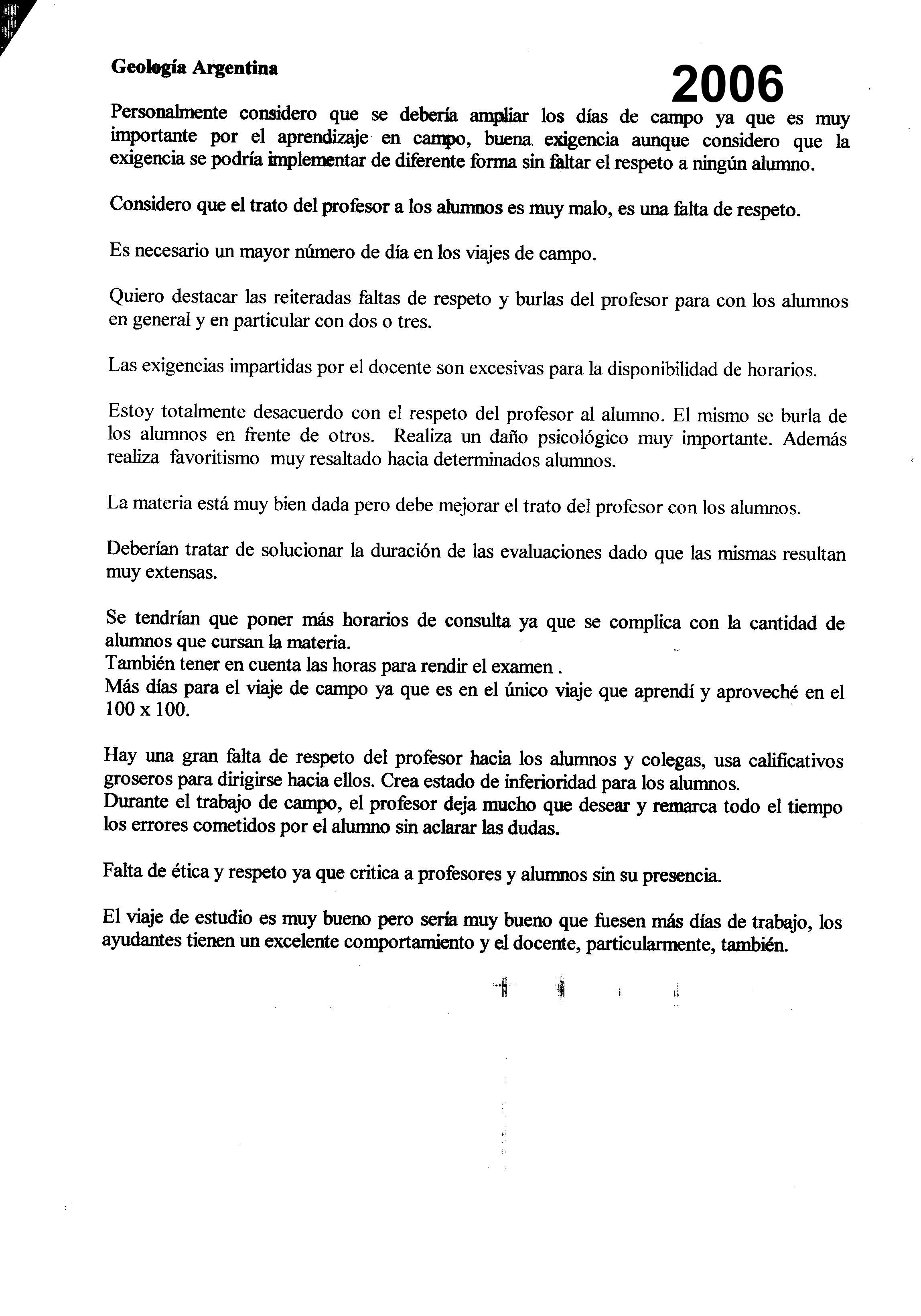 ENCUESTA 2006